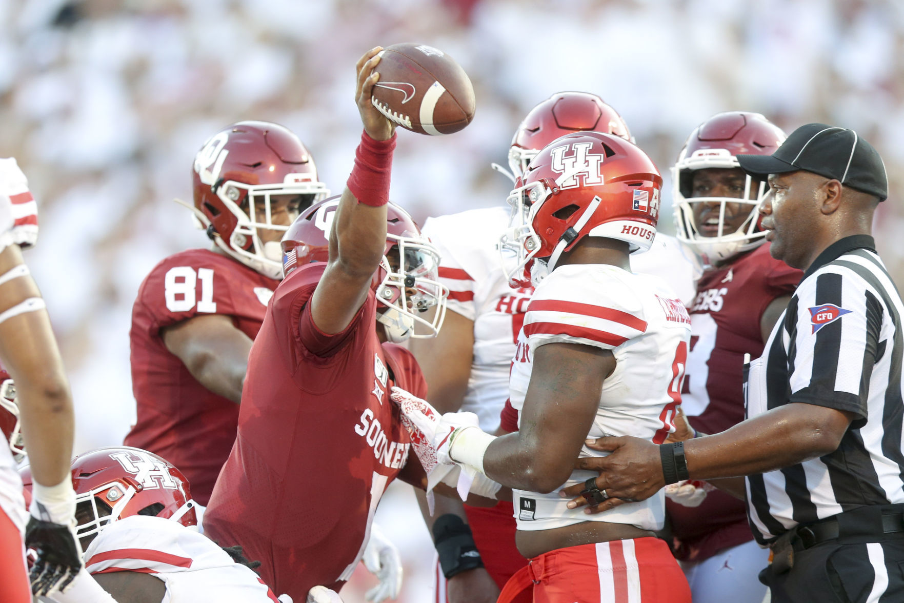 Oklahoma Sooners vs Houston Cougars